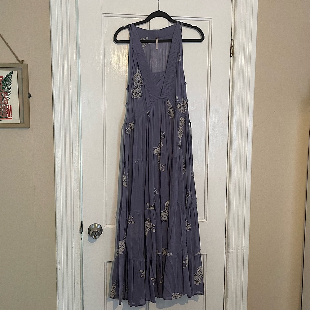 Free People Tiered Maxi Dress Large
